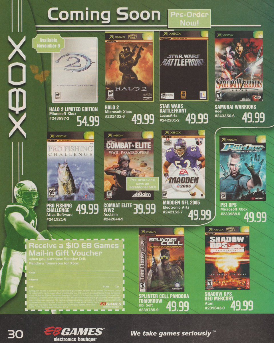 EB Games catalog (2004)