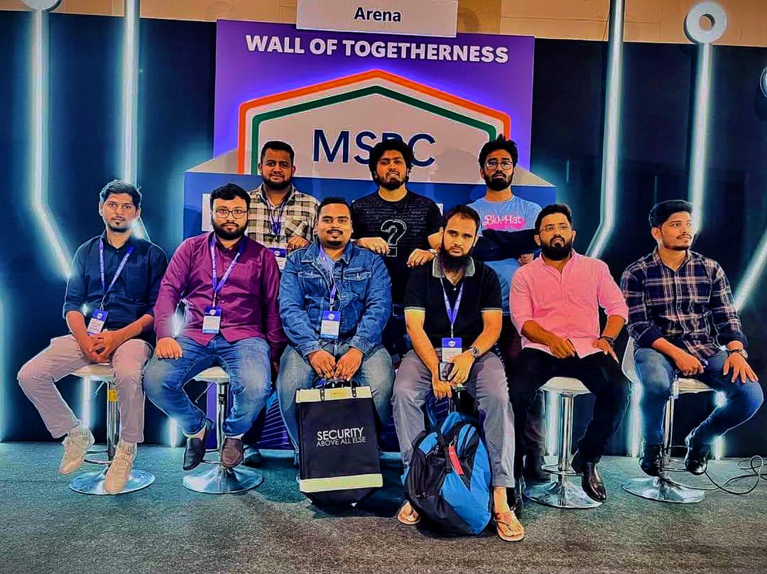 Shaik Arif Ali (@shaikarifali1) on Twitter photo Day 2 & final day at #BlueHatIndia was 🔥
Met amazing people, learned a ton, and even won the social media contest!
<a href="/MSFTBlueHat/">Microsoft BlueHat</a> <a href="/msftsecresponse/">Security Response</a> Day 2 & final day at #BlueHatIndia was 🔥
Met amazing people, learned a ton, and even won the social media contest!
<a href="/MSFTBlueHat/">Microsoft BlueHat</a> <a href="/msftsecresponse/">Security Response</a>
