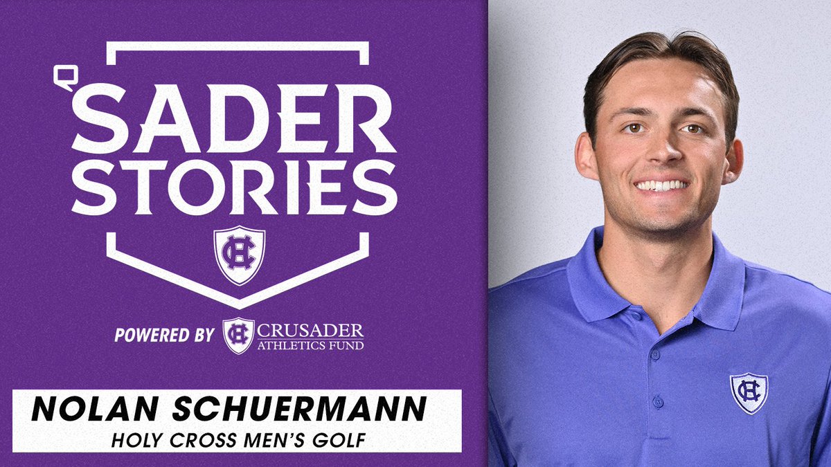 Holy Cross Men’s Golf (@hcrossmgolf) on Twitter photo ✝️ In our latest ‘Sader Stories feature, we follow the journey of the 2025 <a href="/PatriotLeague/">Patriot League</a> Men's Golf Champion, senior captain <a href="/nolanschuermann/">Nolan Schuermann</a> ⛳️!
📰 tinyurl.com/2svbt389
#GoCrossGo ✝️ In our latest ‘Sader Stories feature, we follow the journey of the 2025 <a href="/PatriotLeague/">Patriot League</a> Men's Golf Champion, senior captain <a href="/nolanschuermann/">Nolan Schuermann</a> ⛳️!
📰 tinyurl.com/2svbt389
#GoCrossGo