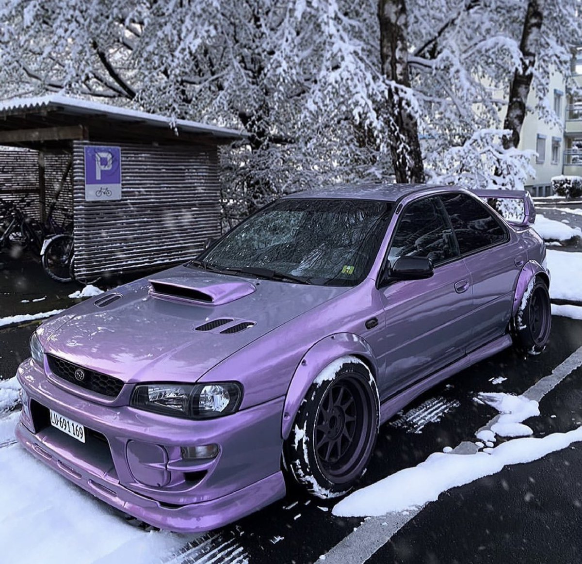 Clean Subaru 🍇