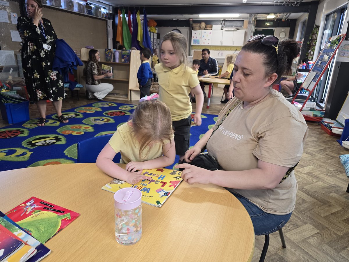 Thank you to all the parents who attended storytime in EYFS this afternoon.