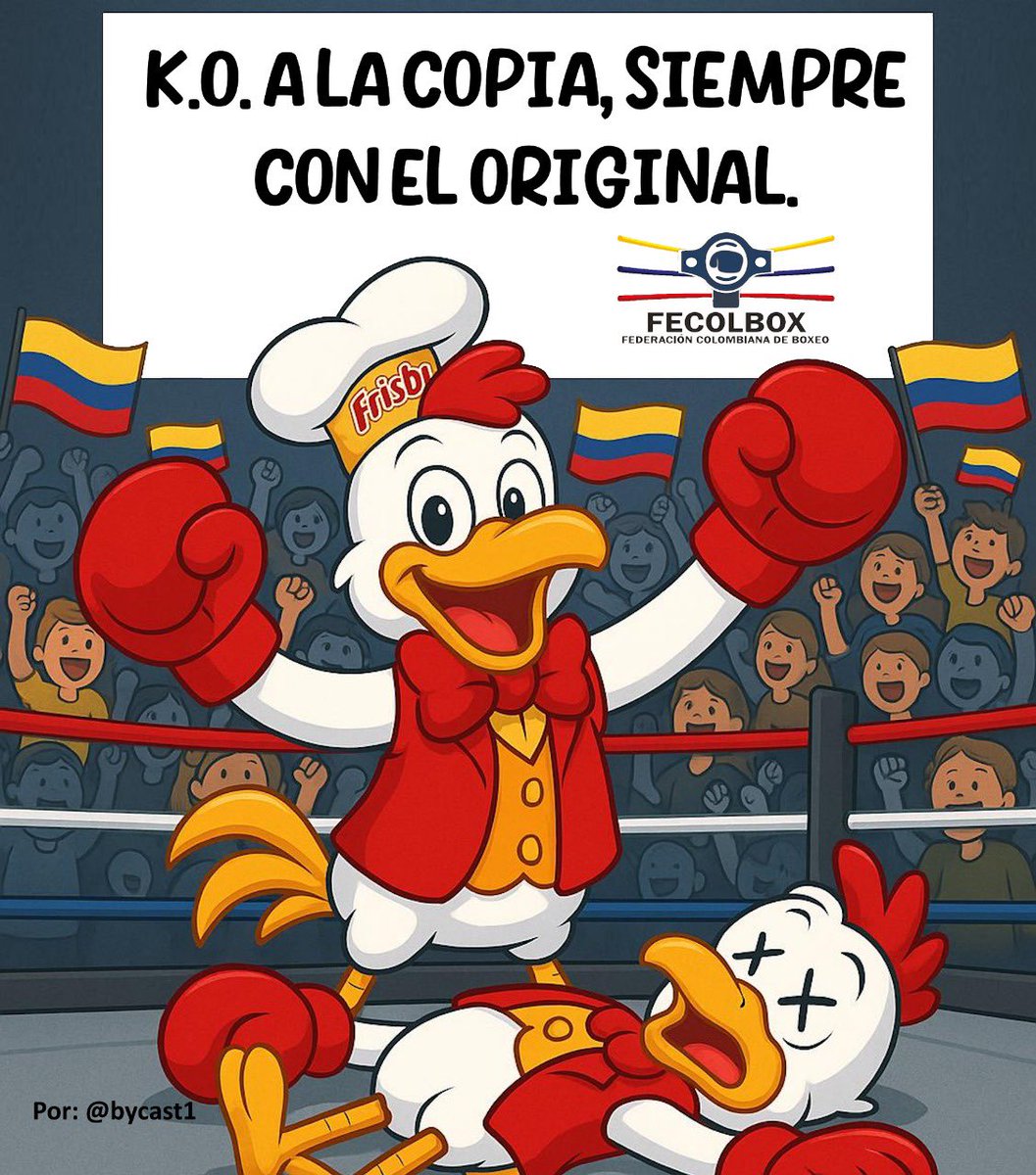 No a la copia, siempre con el original.  <a href="/frisbylohace/">Frisby S.A.</a> <a href="/RevistaSemana/">Revista Semana</a> <a href="/elheraldoco/">EL HERALDO</a> <a href="/ELTIEMPO/">EL TIEMPO</a> <a href="/BluRadioCo/">BluRadio Colombia</a> <a href="/WRadioColombia/">W Radio Colombia</a> <a href="/elespectador/">El Espectador</a>