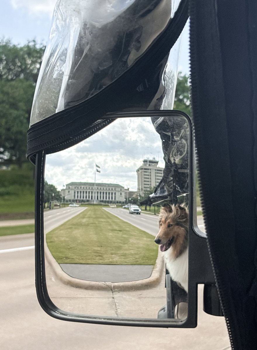 reveille's tweet image. Blanket’s off, fur’s flyin’ — just out here catchin’ those sweet summer breezes. ☀️🐾
Off for a quick getaway before summer classes kick in. Be back soon, Ags!