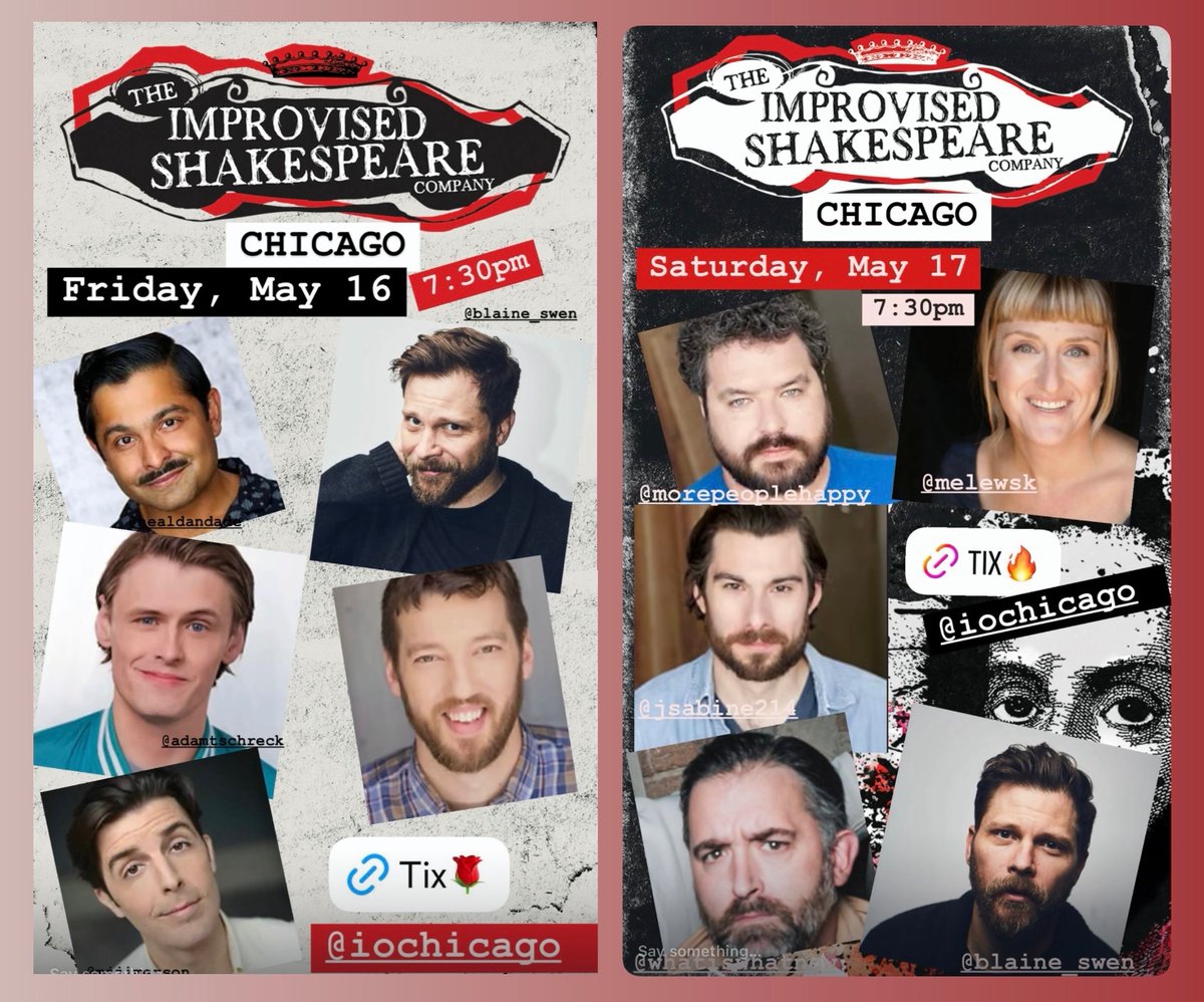 <a href="/iochicago/">The iO Theater</a> this weekend!
ci.ovationtix.com/36725/producti…