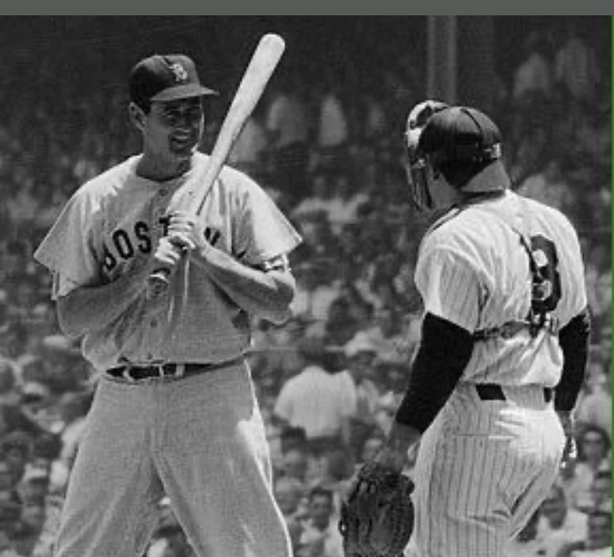 One guy with 39 successful combat flight missions and the other a machine gunner at Omaha Beach on D-Day.