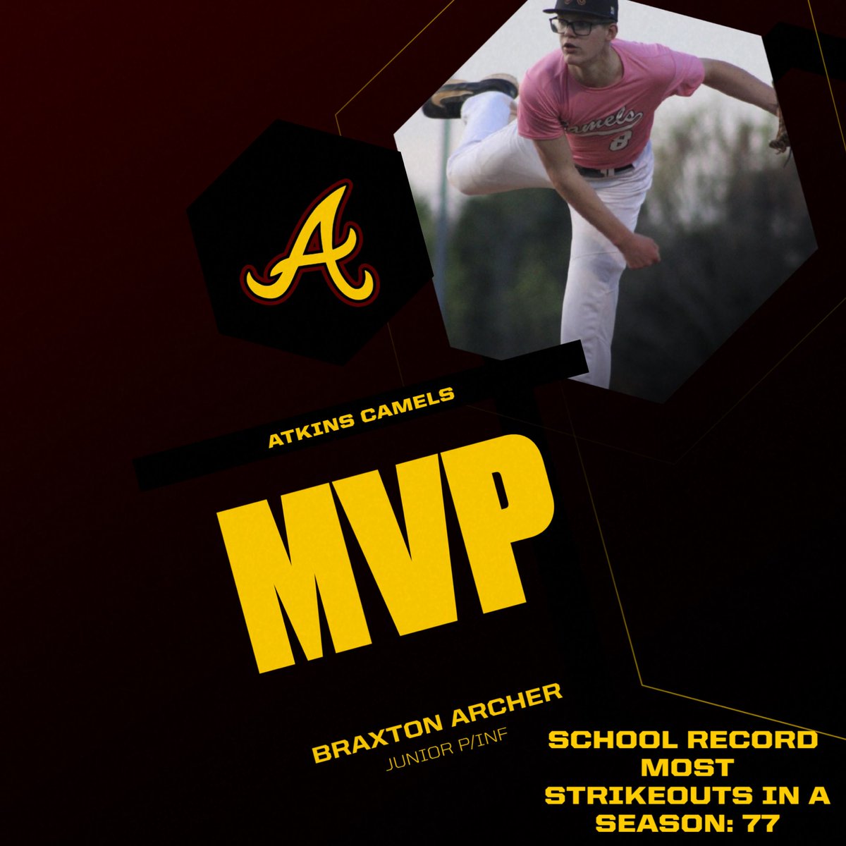 Atkins Camels Baseball tweet media