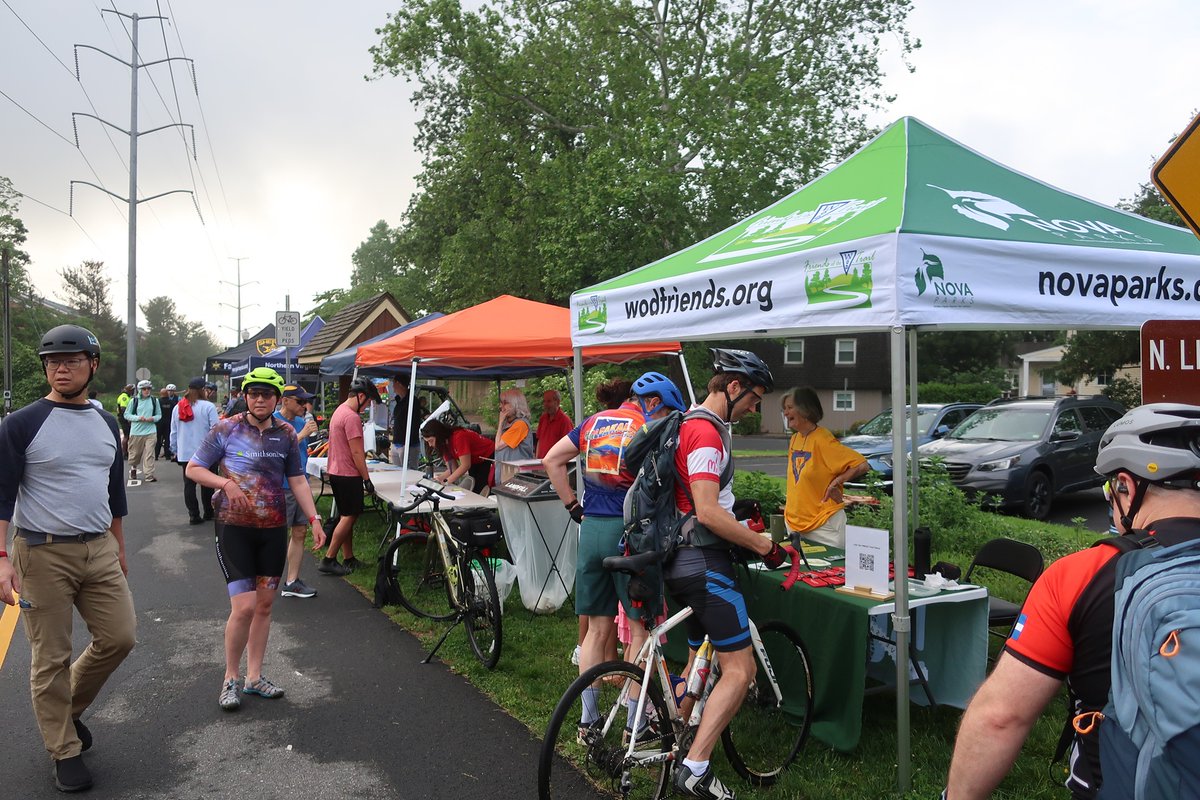 Our thanks to everyone who turned out for Bike to Work Day this year, including this stop in Falls Church!