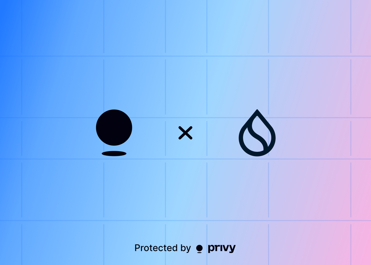 1/ Launching <a href="/SuiNetwork/">Sui</a> support

Looking to build your crypto product on a powerful, fast, secure foundation? Check out Privy's newest integrated network: Sui.

Sui is built to power the consumer apps and payment flows that scale to billions of users.

How to get started 👇