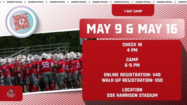 Thank you <a href="/CoachMBryer/">Max Bryer</a> for this camp invite. I hope to make it out! 
<a href="/WPIAL_Insider/">WPIAL Insider</a> <a href="/wpialsportsnews/">WPIAL Sportsmen</a> <a href="/TheWPIALEdition/">The W.P.I.A.L. Edition</a> <a href="/PAPrepsRivals/">PA Preps</a> <a href="/PA_TodaySports/">PA Today</a> <a href="/7Twice/">Cøåċħ B¥røn’s $0.02</a> <a href="/CoachJimRyanIII/">Coach Jim Ryan</a>
