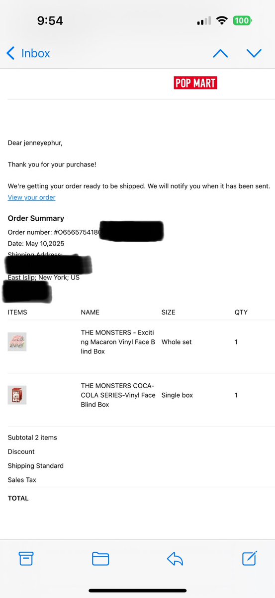 jenneyephur's tweet photo. Finally caught a restock thanks to @KckdNotify with the assist of the monitors 🙏🏼 https://t.co/HlX34Dc1lE