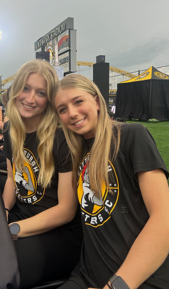 Pittsburgh Riveters SC, due to their age difference,these two have never had the opportunity to play together. Now we need Sierra to fully recover, almost there! ⚽️