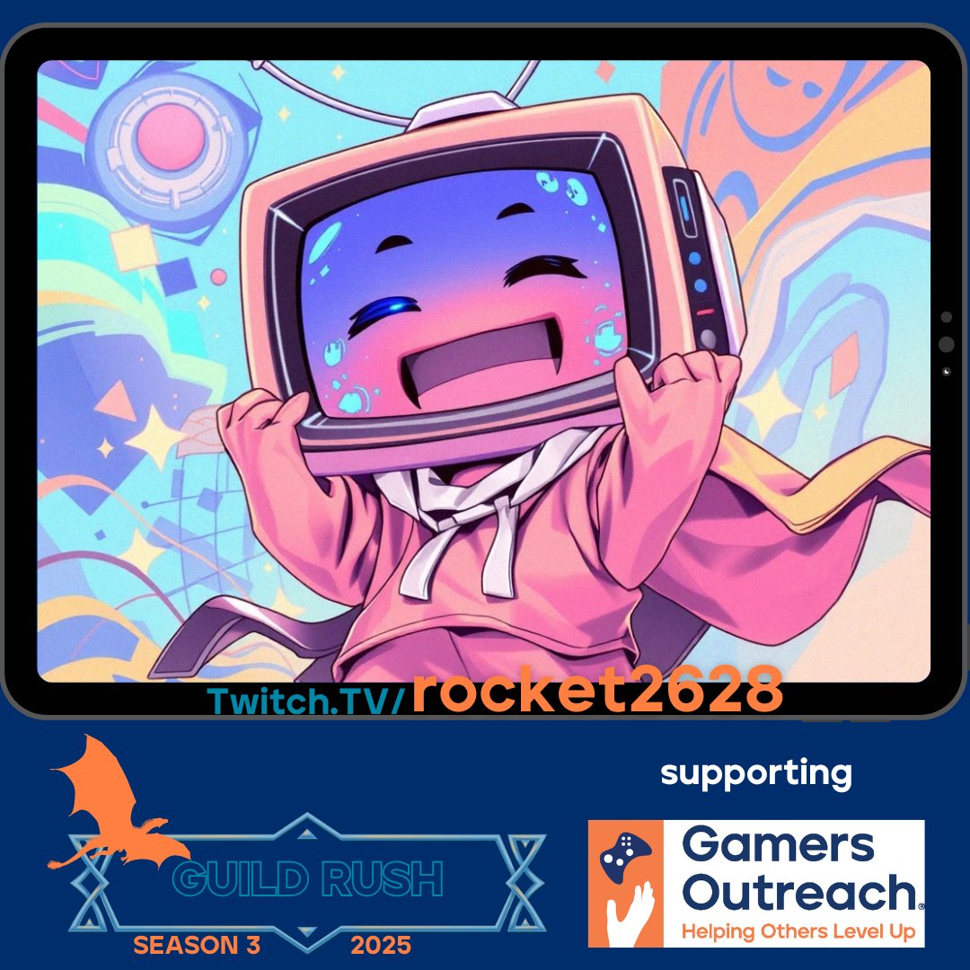 For our final player announcement of today, we're welcoming back Rocket! We love Rocket's quick wit and organized chaos. We think you will too! twitch.tv/rocket2628 Check back with us tomorrow for a final day of player announcements.