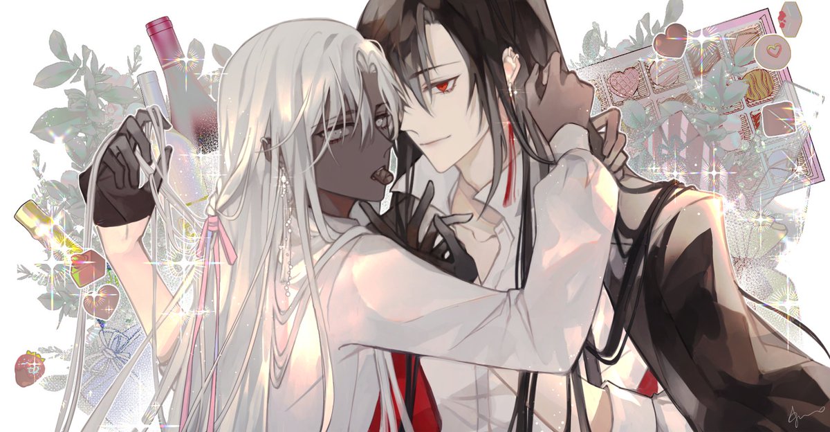 Artist, Show me an old piece that you still consider your favourite ★.•°•●°○ 

This one of course! It's my OC and my friend's OC! I love them so much 
🥰❤️❤️❤️❤️❤️