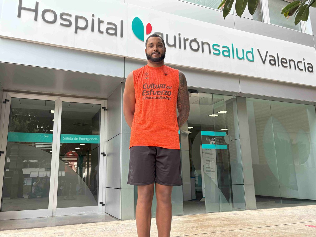 ✅🏥 Apto
 
Joel Soriano supera la revisión médica y cardiológica en <a href="/quironsalud/">quirónsalud</a>. Mañana mismo se incorporará a los entrenamientos.

¡Bienvenido al <a href="/valenciabasket/">Valencia Basket Club</a>, Joel! 🧡