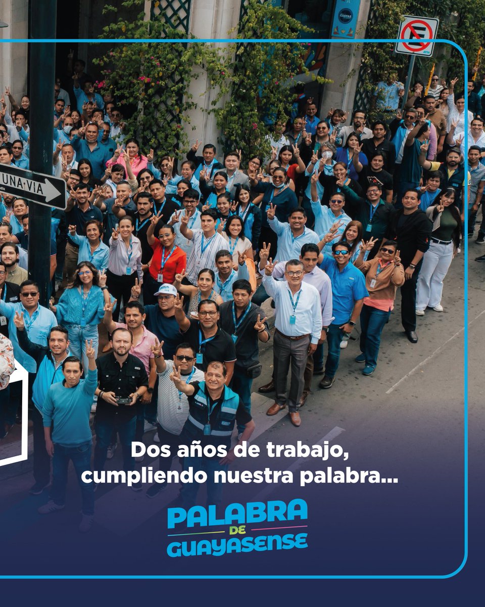Seguimos con la mirada puesta en servir a nuestra gente. Estamos construyendo, con ustedes y para ustedes, la provincia que tanto anhelamos.

Dos años de trabajo, cumpliendo nuestra palabra, ¡#PalabraDeGuayasense!
