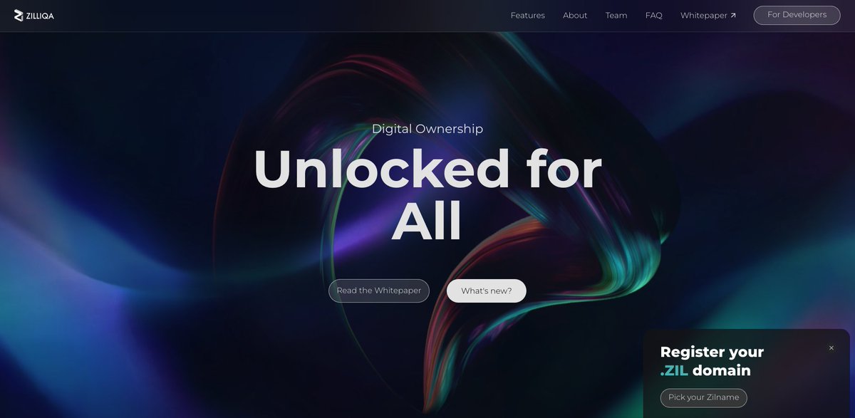 zillaquest.zil (@zillaquest) on Twitter photo <a href="/Buyth3D1P/">₿uy_the_Fokin_DIπ</a> <a href="/plunderswap/">PlunderSwap | DEX 🏝️</a> <a href="/zilnames/">Zilnames.zil</a> <a href="/unstoppableweb/">Unstoppable Domains</a> Unstoppable Domains' naming service currently runs on Scilla (Zilliqa's original smart-contract language).
This will become obsolete as Zilliqa transitions to an EVM-based, Proof-of-Stake network.
"The shift to Proof-of-Stake with Zilliqa 2.0 improves the network's overall <a href="/Buyth3D1P/">₿uy_the_Fokin_DIπ</a> <a href="/plunderswap/">PlunderSwap | DEX 🏝️</a> <a href="/zilnames/">Zilnames.zil</a> <a href="/unstoppableweb/">Unstoppable Domains</a> Unstoppable Domains' naming service currently runs on Scilla (Zilliqa's original smart-contract language).
This will become obsolete as Zilliqa transitions to an EVM-based, Proof-of-Stake network.
"The shift to Proof-of-Stake with Zilliqa 2.0 improves the network's overall