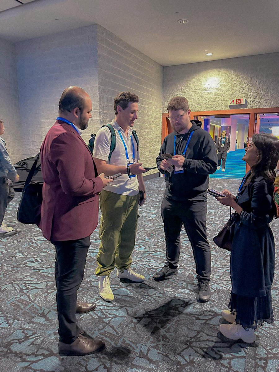 Getting a lesson on using <a href="/PhoenixWallet/">Phoenix Wallet</a> by Peter Todd at <a href="/consensus2025/">Consensus 2025</a> has to be the most OG crypto thing I have done recently! <a href="/zackseward/">Zack Seward</a> <a href="/MariamHu/">Mariam Humayun</a>