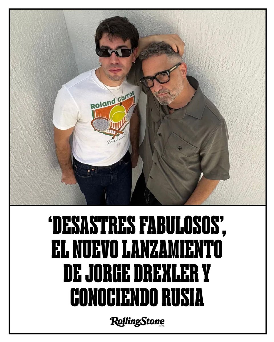 Rolling Stone en Español - México (@rollingstonemx) on Twitter photo 🤩 La larga amistad de <a href="/drexlerjorge/">Jorge Drexler</a> y <a href="/conociendorusia/">Conociendo Rusia</a> dio como fruto el lanzamiento de 'Desastres fabulosos'. Escucha el sencillo aquí. 🎧👇
es.rollingstone.com/desastres-fabu…
#RollingStoneEnEspañol #RollingStone #Música 🤩 La larga amistad de <a href="/drexlerjorge/">Jorge Drexler</a> y <a href="/conociendorusia/">Conociendo Rusia</a> dio como fruto el lanzamiento de 'Desastres fabulosos'. Escucha el sencillo aquí. 🎧👇
es.rollingstone.com/desastres-fabu…
#RollingStoneEnEspañol #RollingStone #Música