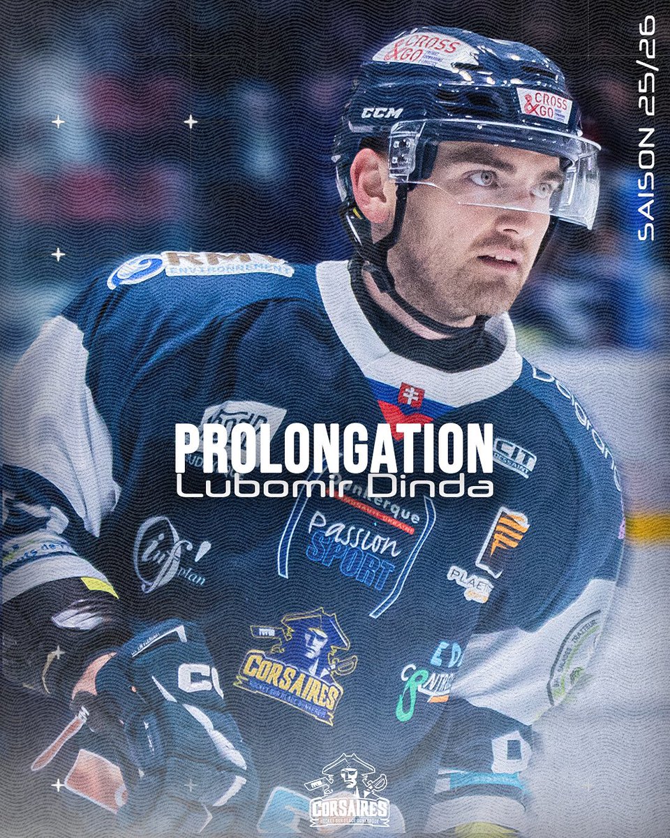 CorsairesDk's tweet photo. 𝐏𝐫𝐨𝐥𝐨𝐧𝐠𝐚𝐭𝐢𝐨𝐧 🤝

Notre numéro 94 prolonge l’aventure chez les Corsaires ! 

Notre défenseur slovaque au profil offensif a une nouvelle fois démontré toute son importance cette saison avec 30 points au compteur 🥅👊

Welcome Back Lubo 🤝 https://t.co/AgariFz756