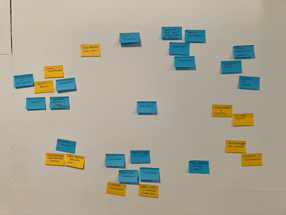 🎯Nous sommes à Berlin pour le 1er jour de <a href="/IETM/">IETM</a>
Réflexions sur les pratiques écologiques et durables des festivals et showcases avec Tanz im August
📣Demain débute la plénière où une délégation OES sera présente pour porter nos défis et ambitions culturelles
#MobilitéCulturelle