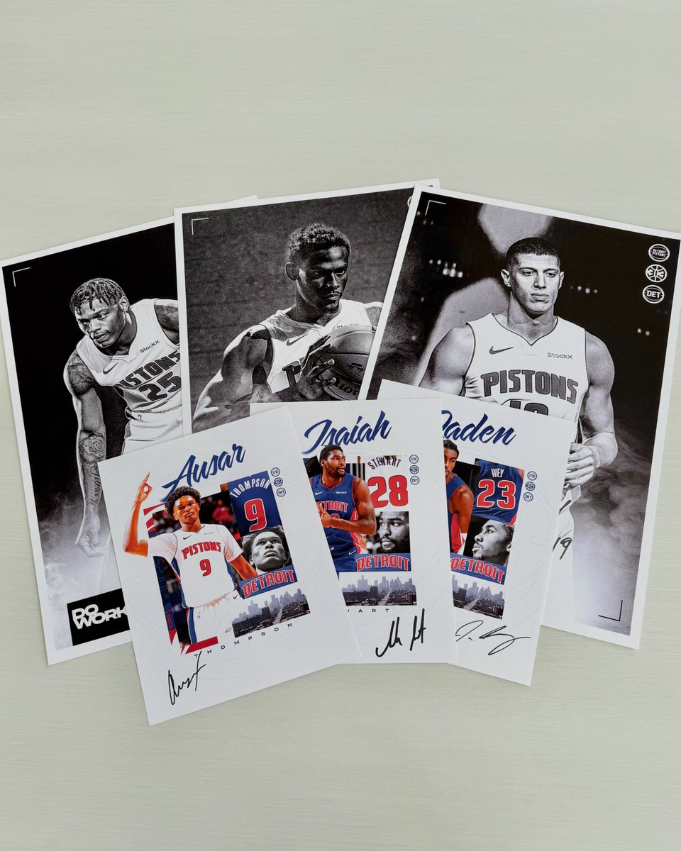 Detroit Pistons (@detroitpistons) on Twitter photo Another day, another giveaway. Enter below to win the following items. ⬇️
🔹 Follow <a href="/DetroitPistons/">Detroit Pistons</a>
🔹 Tag a friend below
Rules & Regulations: on.nba.com/43afDdL Another day, another giveaway. Enter below to win the following items. ⬇️
🔹 Follow <a href="/DetroitPistons/">Detroit Pistons</a>
🔹 Tag a friend below
Rules & Regulations: on.nba.com/43afDdL