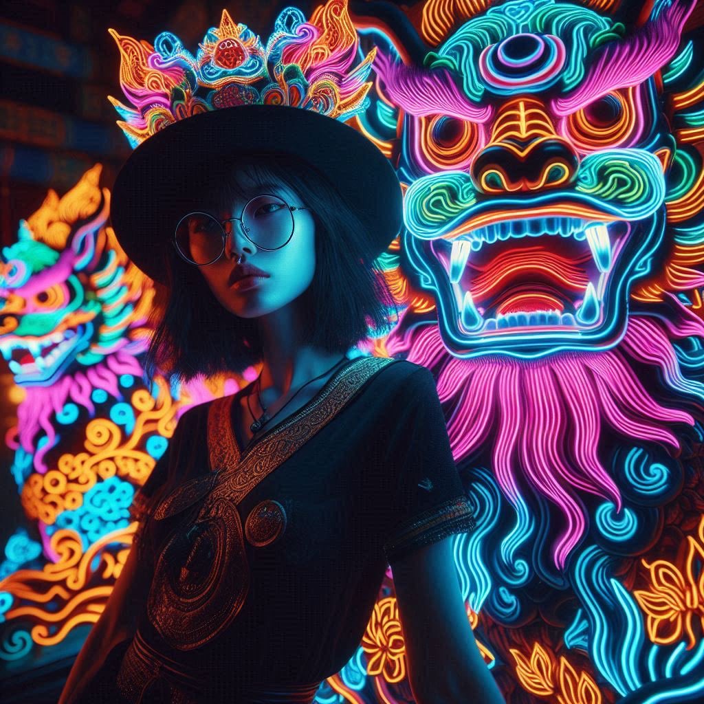 #シーサー定期 

やっぱりネオンシーサー好き