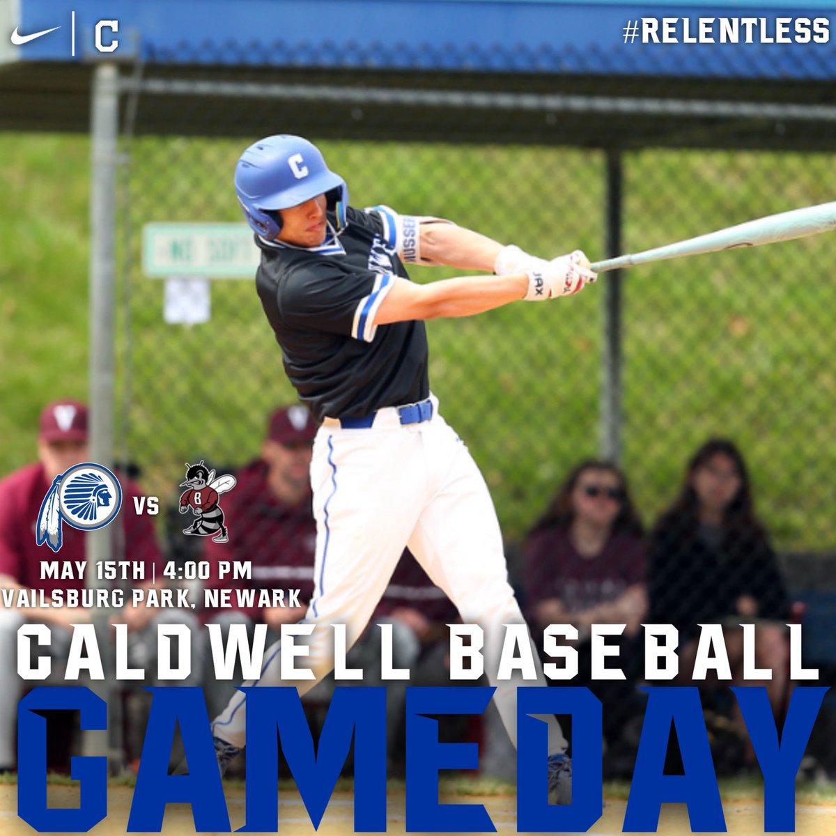 CWCJCHSBASEBALL's tweet photo. GAME DAY!!
๐ St. Benedictโs
๐ Vailsburg Park, Newark
โฐ 4:00 pm
Today is a great day to play Caldwell Baseball. We have to go out and compete! #CaldwellBaseball #NJBaseball #HomeGrown #TheBoysAreBack #Relentless #HardworkForHardware https://t.co/Ez5ov8nUxe