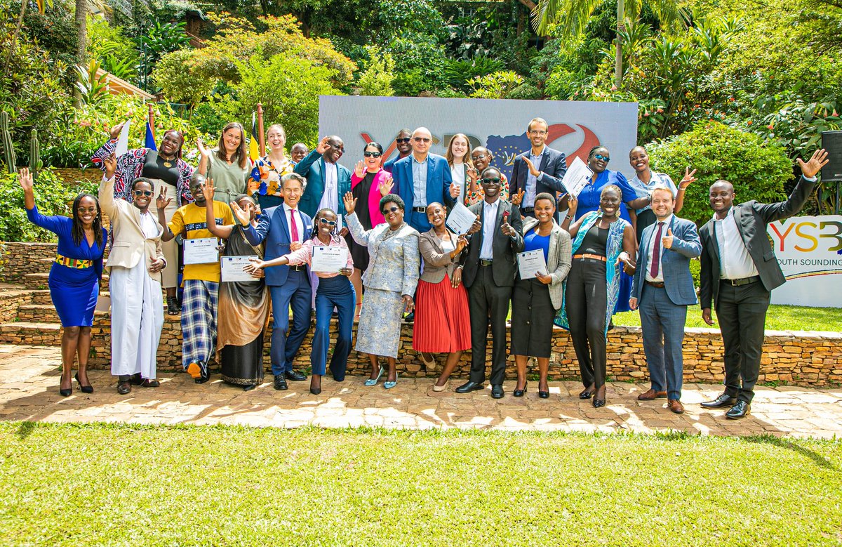 Heartfelt appreciation to the outgoing members of the EU youth sounding board Uganda. Your tireless efforts and dedication have paved the way for us the new members to continue making a difference. Thank you for your service. #EU-YSBUG, appreciation.