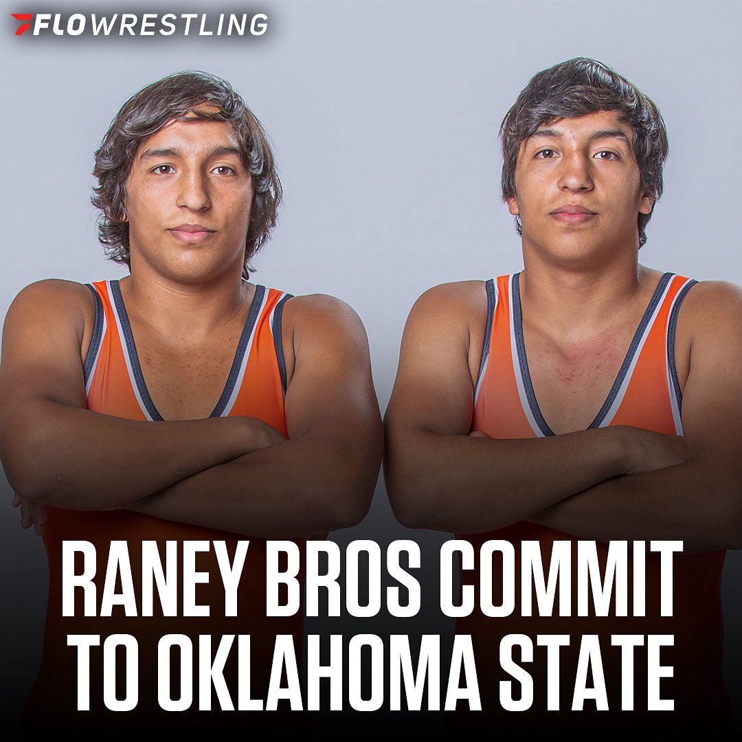 Jordyn and Jayden Raney commit to Oklahoma State 🤠 <a href="/CowboyWrestling/">OSU Cowboy Wrestling</a>