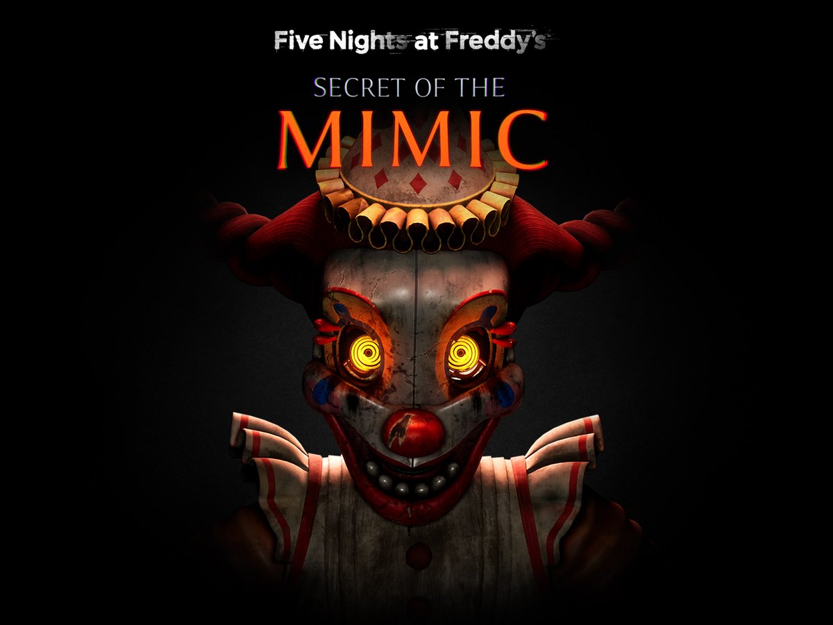 Fear can take any shape... New description for Five Nights at Freddy's: Secret of the Mimic!

"Armed with only your wits and a few gadgets, you’ll grapple with cryptic clues while eluding The Mimic, a shapeshifting prototype endoskeleton."

(Via: playstation.com/en-us/games/in…)
#fnaf