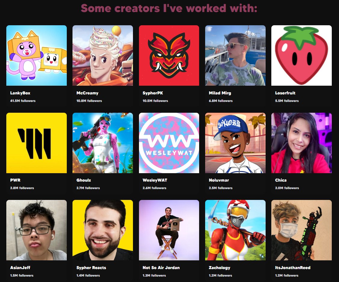 I'm a content producer for the largest brands in the world and I'm looking to expand my creative team!🔥

I payout 10's of thousands of dollars a month to my production team while working alongside my clients and I need more hungry, talented creatives!👀

If that's you, DM me!📩