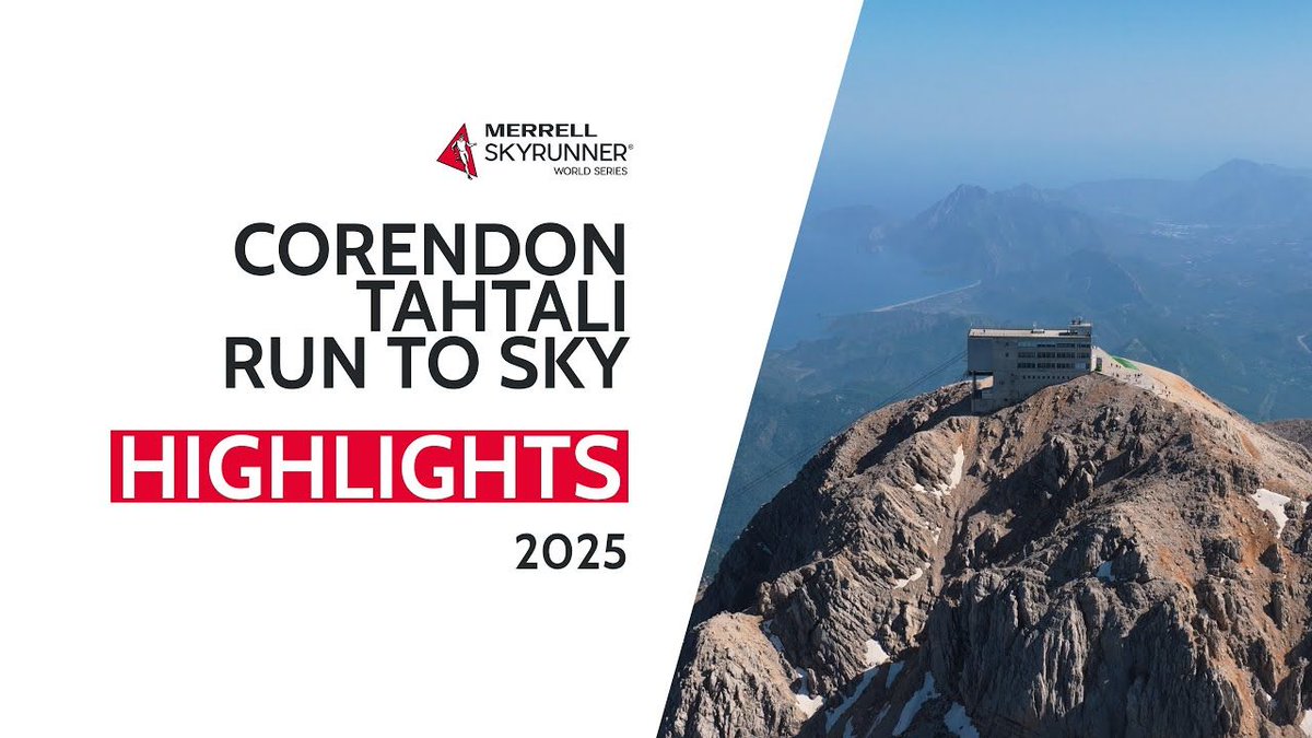 reisquarteu's tweet image. #Corendon #Tahtali Run To Sky 2025 - Highlights / #MSWS25 - #Skyrunning: youtu.be/M-0n3WMNxDc #Athletics #TrailRunning