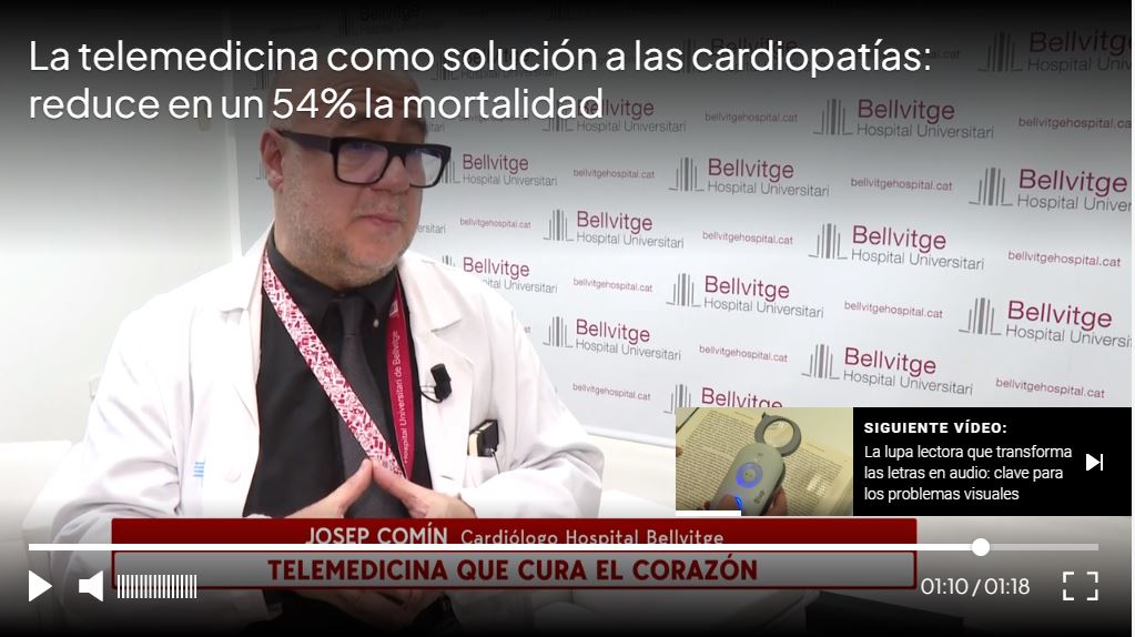 🫀L'assaig HERMES, pioner en #telemedicina que redueix fins a un 54% la mortalitat cardiovascular en insuficiència cardíaca crònica és notícia als informatius de 
<a href="/cuatro/">Cuatro</a> <a href="/noticias_cuatro/">Noticias Cuatro</a>
 📺miniurl.com/TeleMedicinaCa…
#mHealth #InnovacióHUB #SocialmentResponsables <a href="/idibell_cat/">IDIBELL</a>