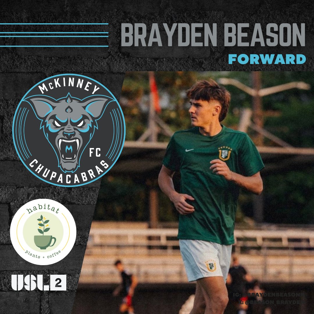 McKChupacabras's tweet photo. A new presence up top... 💪

We are delighted to announce the signing of @beason_brayden! ✍️ https://t.co/xxMY58eZqZ