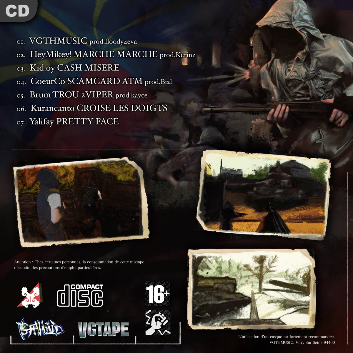 23/05

01. - VGTHMUSIC (prod. <a href="/floody4eva/">4eva4eva</a> )
02. <a href="/ihaatemikey/">ihaatemikey💰🦅</a> - MARCHE MARCHE (prod.Kerinz)
03. <a href="/kidlevrai/">KID.OY</a> - CASH MISERE
04. <a href="/1coeurco/">coeurco</a> - SCAMCARD ATM (prod. @ bi2lprod)
05. @brum222_ - TROU 2VIPER (prod. <a href="/thiskayce/">Kayce!</a>)
06. <a href="/kurancanto/">kuran</a> - CROISE LES DOIGTS 
07. <a href="/yalifay/">Yalifay</a> - PRETTY FACE