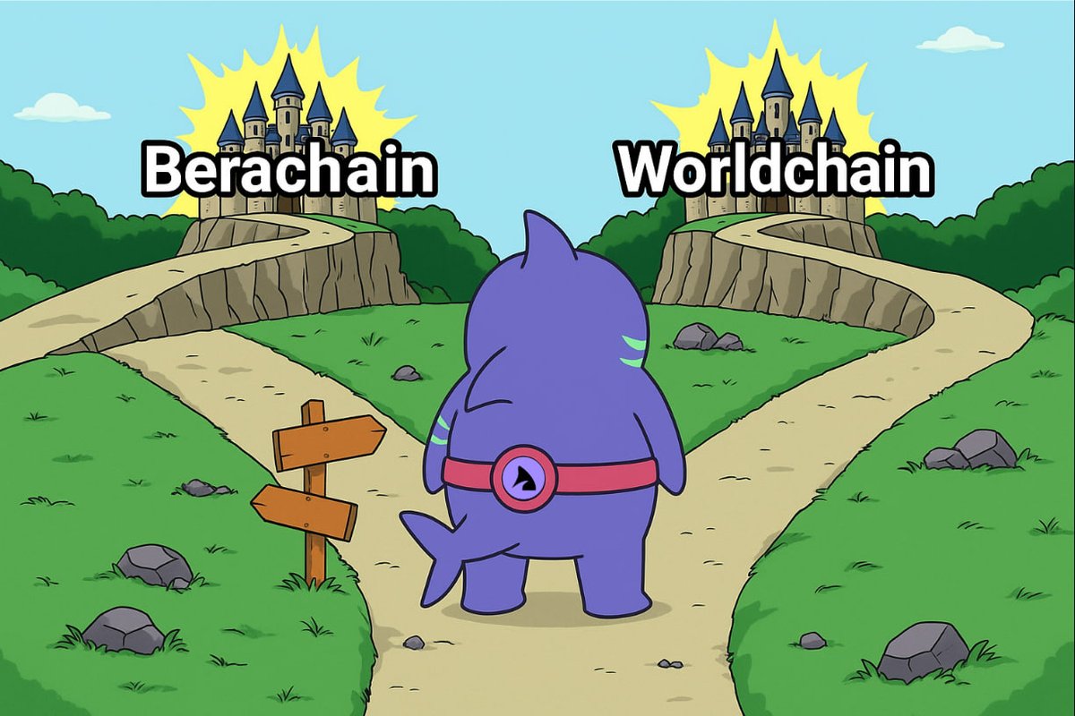 Berachain or Worldchain?🤔

Who cares? All chains lead to Holdstation.😎