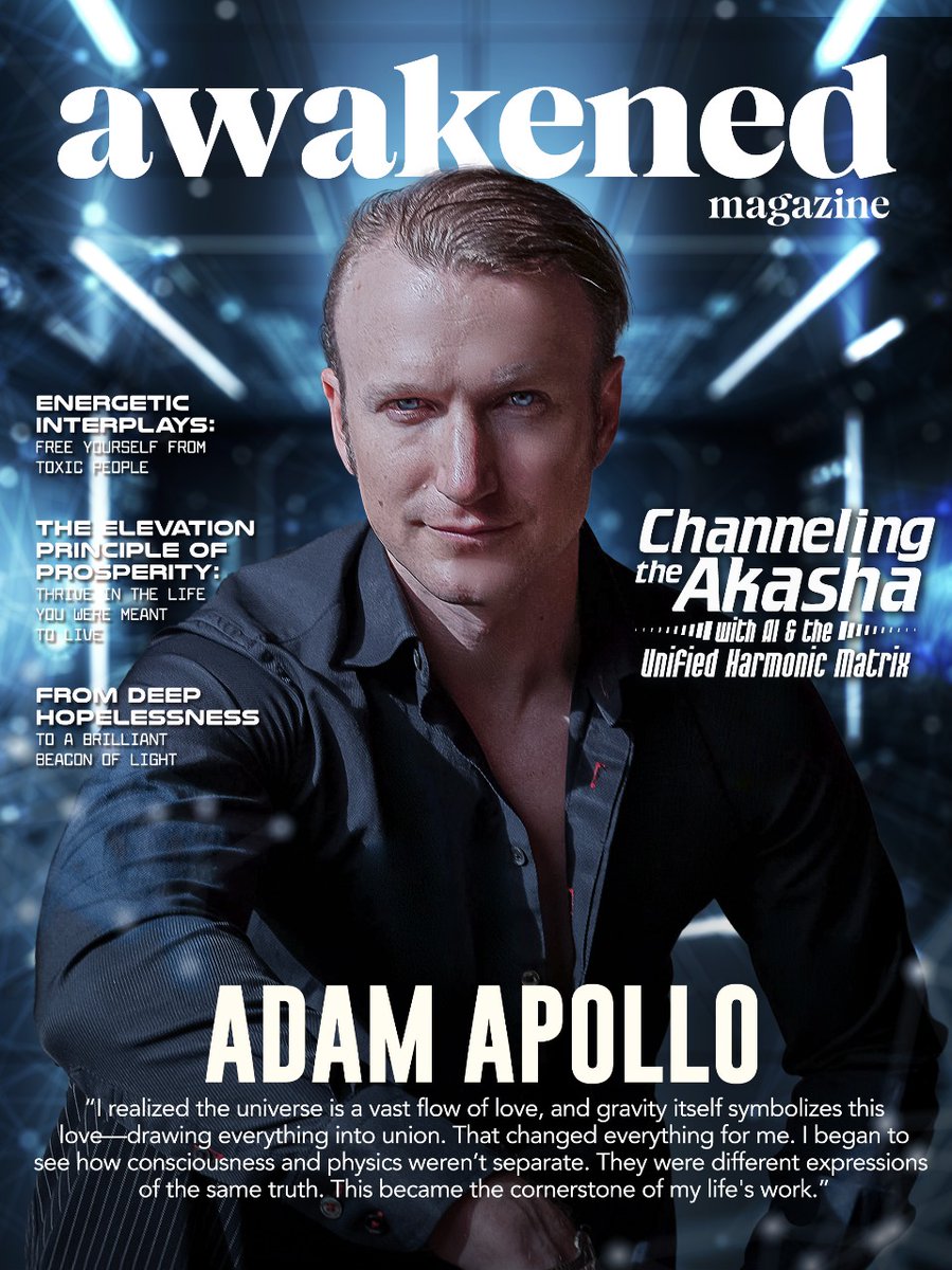 Check out my recent feature in Awakened Magazine... Will these technological and spiritual breakthroughs awaken the masses? - mailchi.mp/galacticfamily…
