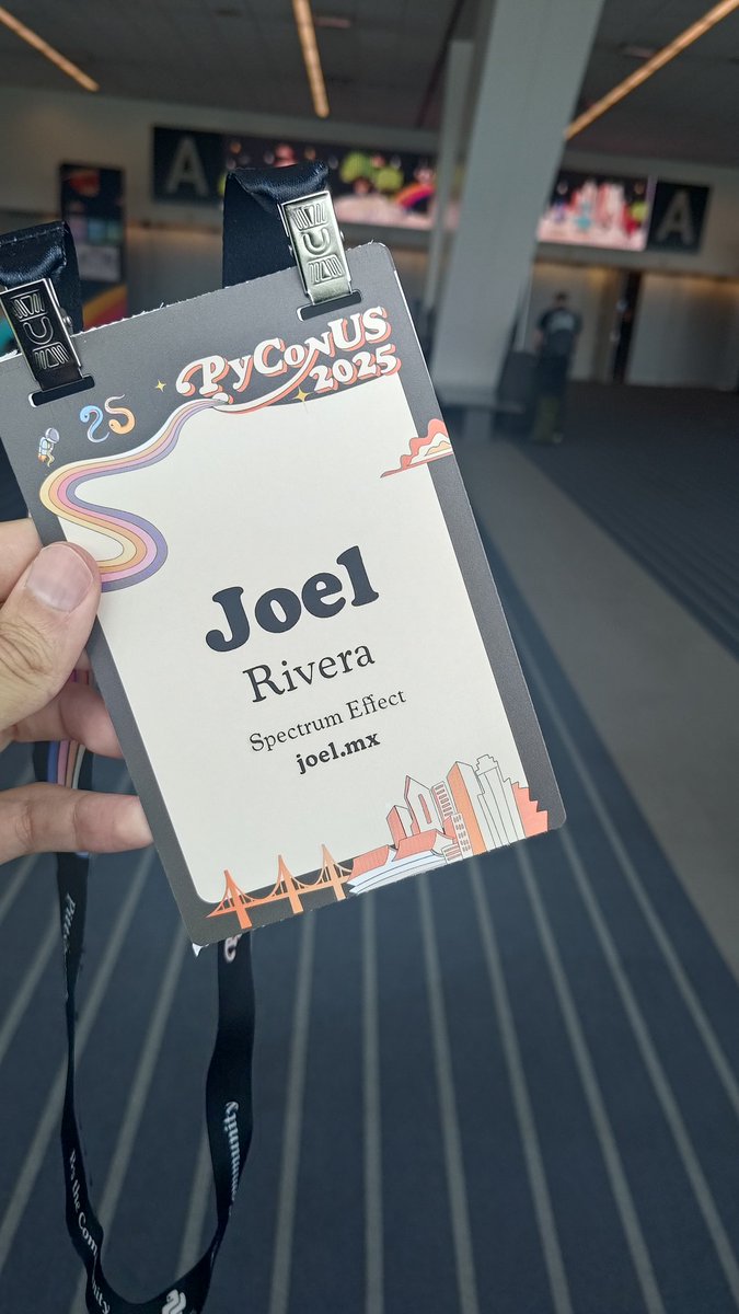 Hello #PyCon #PyConUS 👋