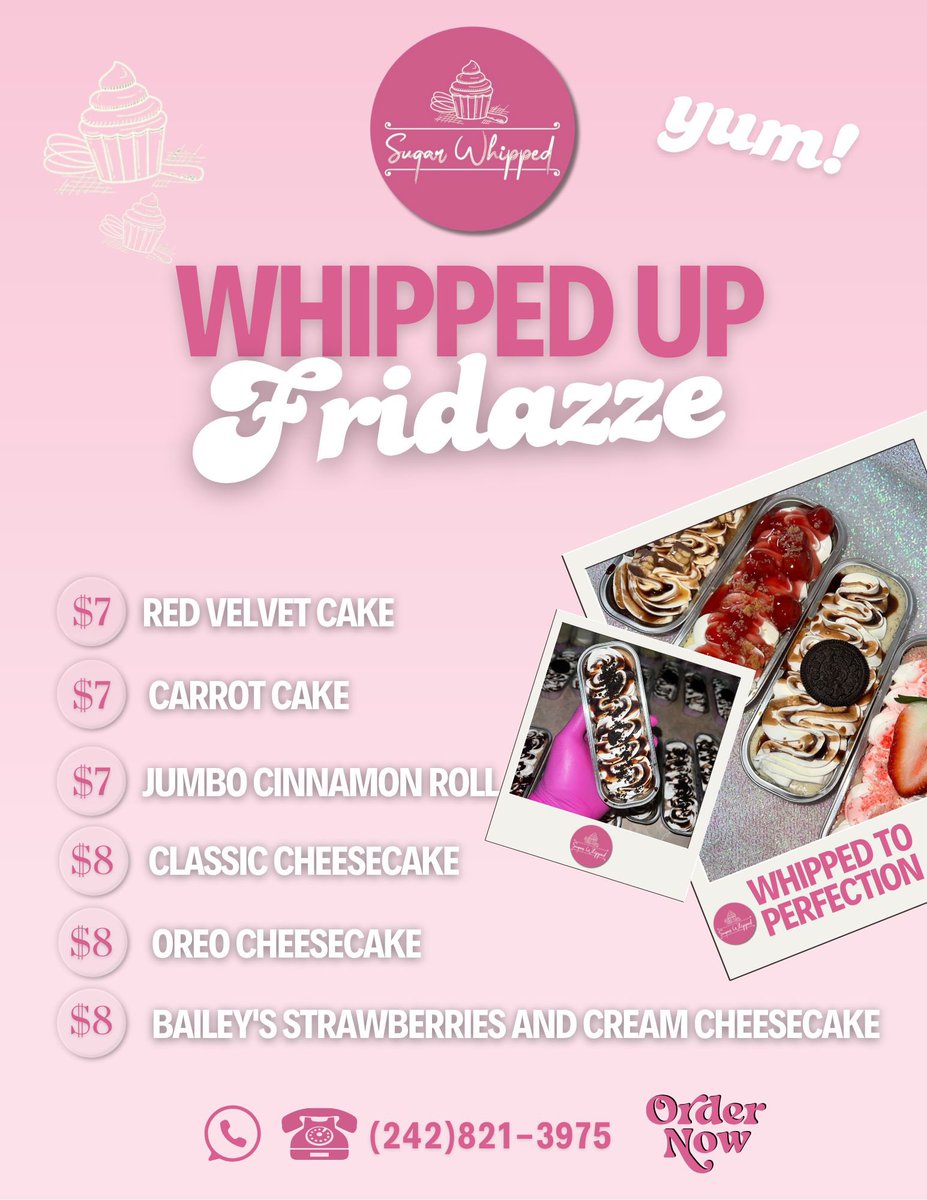 anna_sin_'s tweet image. 🌪️ Guess who’s back? Whipped Up Fridazze is *on* this week!
Preorders now open — new treats drop every Friday!
DM to claim yours before they’re gone!

\#WhippedUpFridazze #SugarWhipped #PreOrderNow