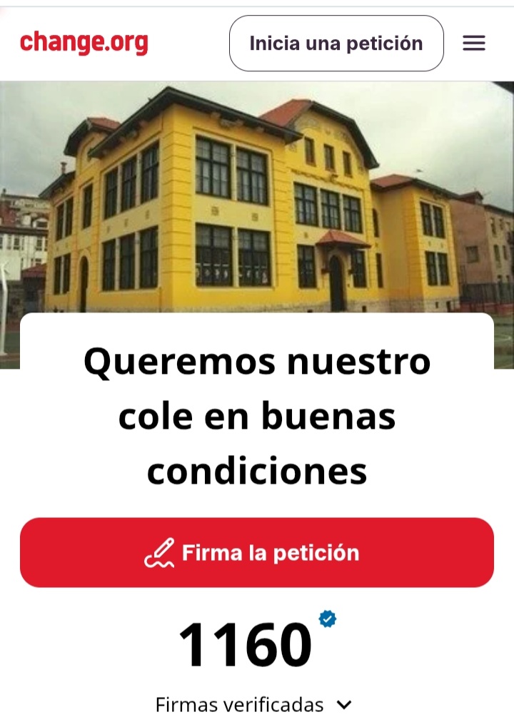 🏫 ¡Apóyanos y firma para que el Colegio Menéndez Pelayo de Santander tenga una escalera de incendios!
➡️ chng.it/M7xQwT5JJj