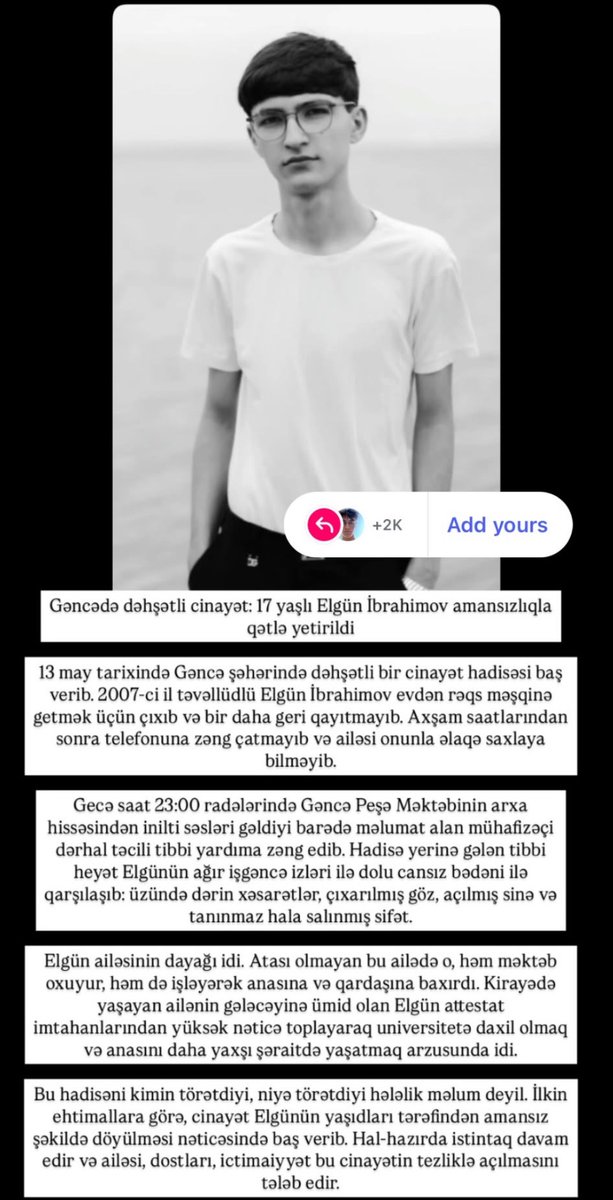 Sözün bitdiyi yer..

#elgünüçünsusma