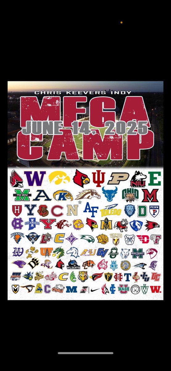 LeviFaulkner8's tweet photo. I will be attending the Indy mega camp in June! Can’t wait to showcase what I can do

@WEHSfootball1 
@UIndyFB https://t.co/MvsCeWqv4R