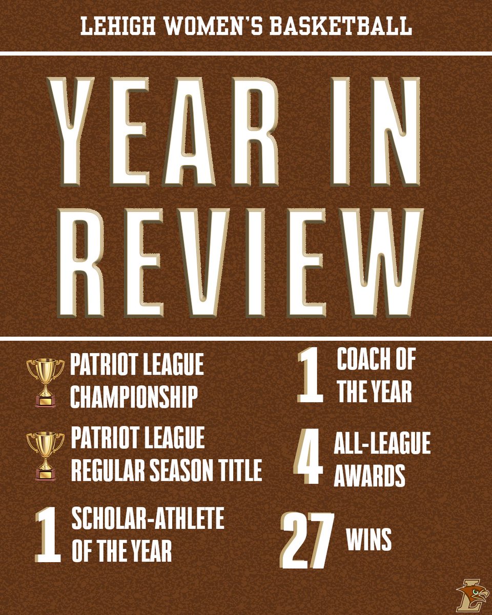 This season was one for the 📚

#GoLehigh