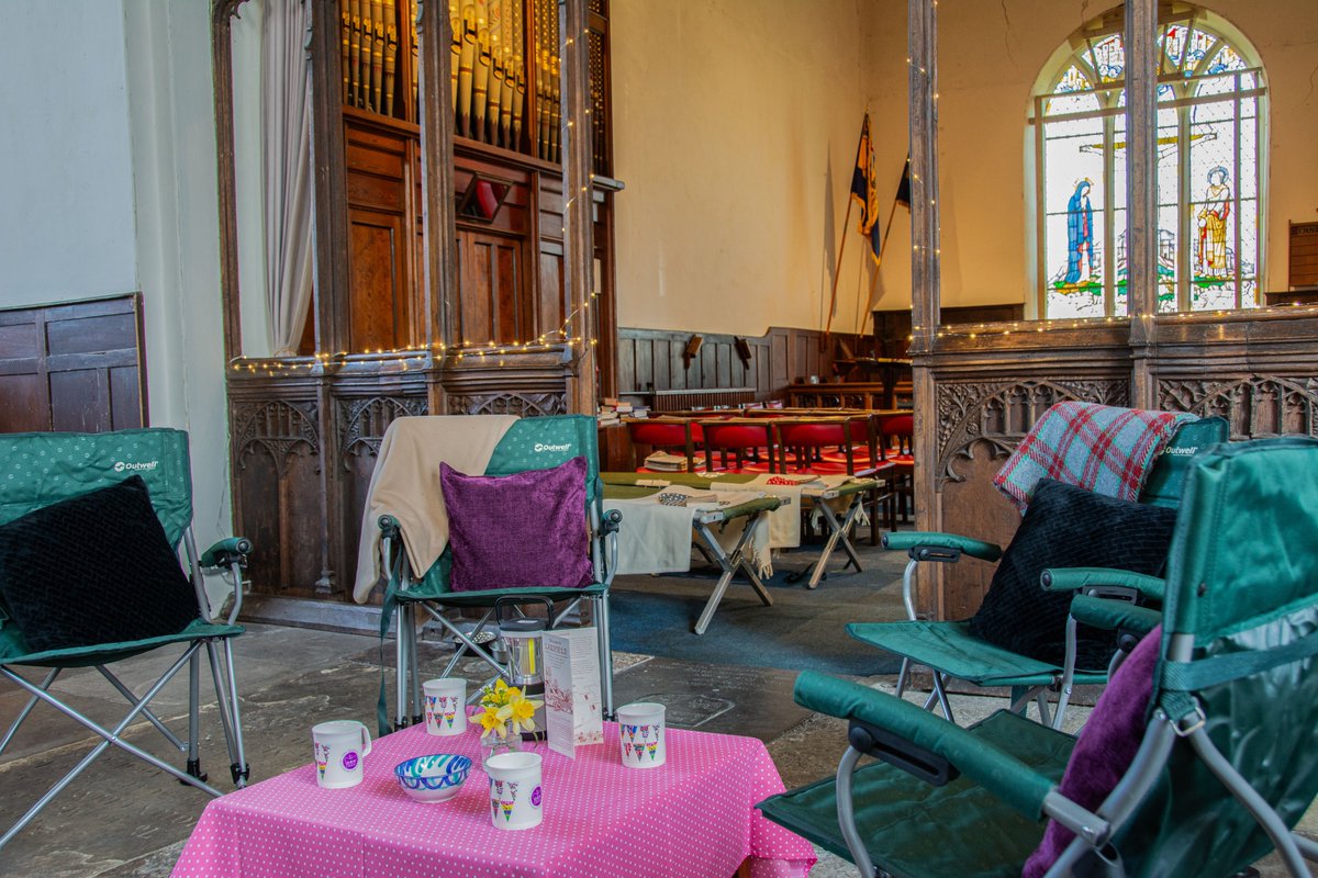 New Champing church! Explore miles of trails, historic sites, and enjoy a stay at our stunning 14th-century church, All Saints, Laxfield! Flushing loo &amp; cozy pub next door await! Book your adventure now:  champing.co.uk/church/laxfiel… #Champing #SuffolkAdventure #HistoryAwaits