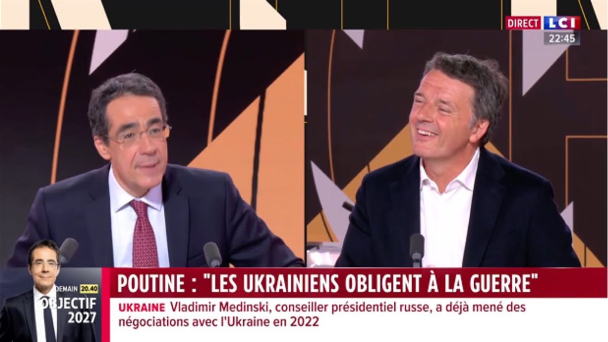 MPoltero's tweet photo. Complimenti a Matteo Renzi, ospite di Bloomberg e CNN.
Mentre in Italia si rincorrono le polemiche da talk show, lui discute tra Londra e Parigi il futuro dell’Europa.
Ha la visione per superare i confini e il coraggio per costruire il futuro. https://t.co/yCOKeAutq5