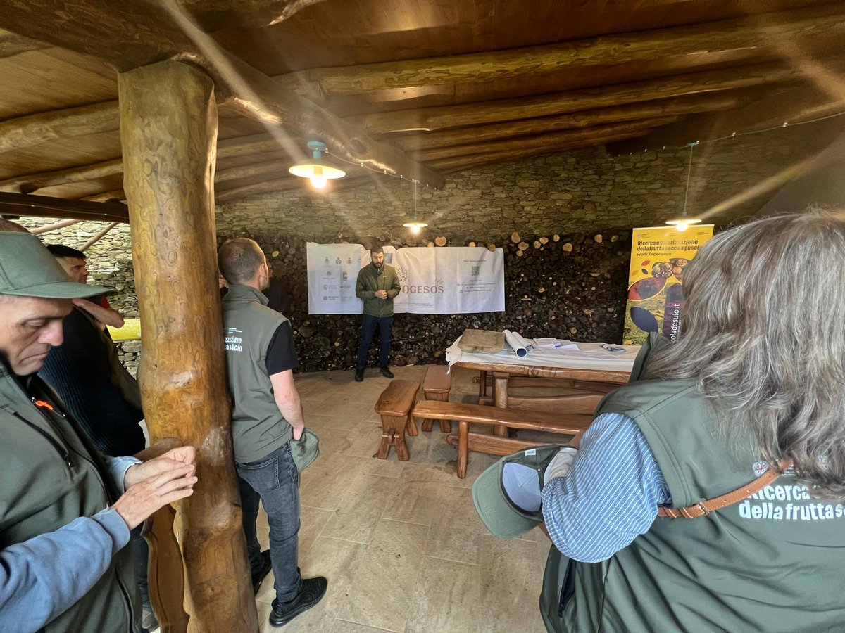🌳 #LIFEFagesos team joined a technical day in Desulo, where Bruno Scanu &amp; Andrea Brandano from UNISS Dept of Agricultural Sciences shared the project’s goals 🌰🌿
🙏 Thanks to the Chestnut Forestry Association of Desulo and all who took part!
#LIFEAmplifiers