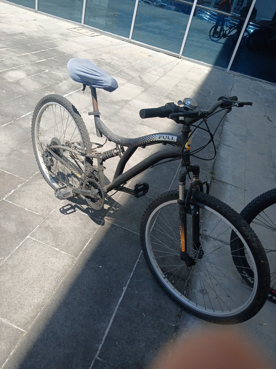 Atıl kalmaktan ve zamana yenik düşmekten kurtarıp,bir bisiklet dostuna daimi teslimini sağladık.🤲