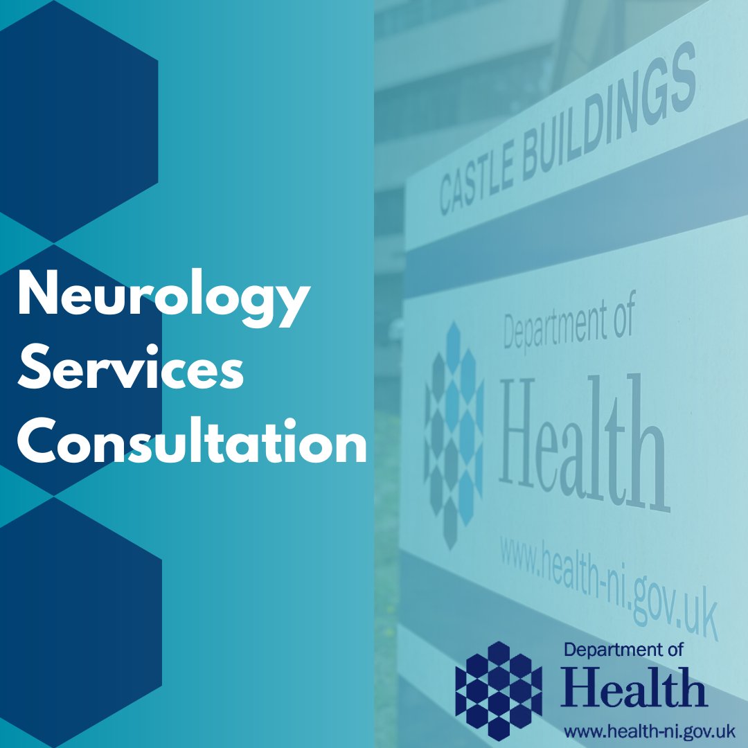 The Department is encouraging people to engage with the public consultation on the final report of the Regional Review of Neurology services.  

➡️Read more: health-ni.gov.uk/news/health-mi…