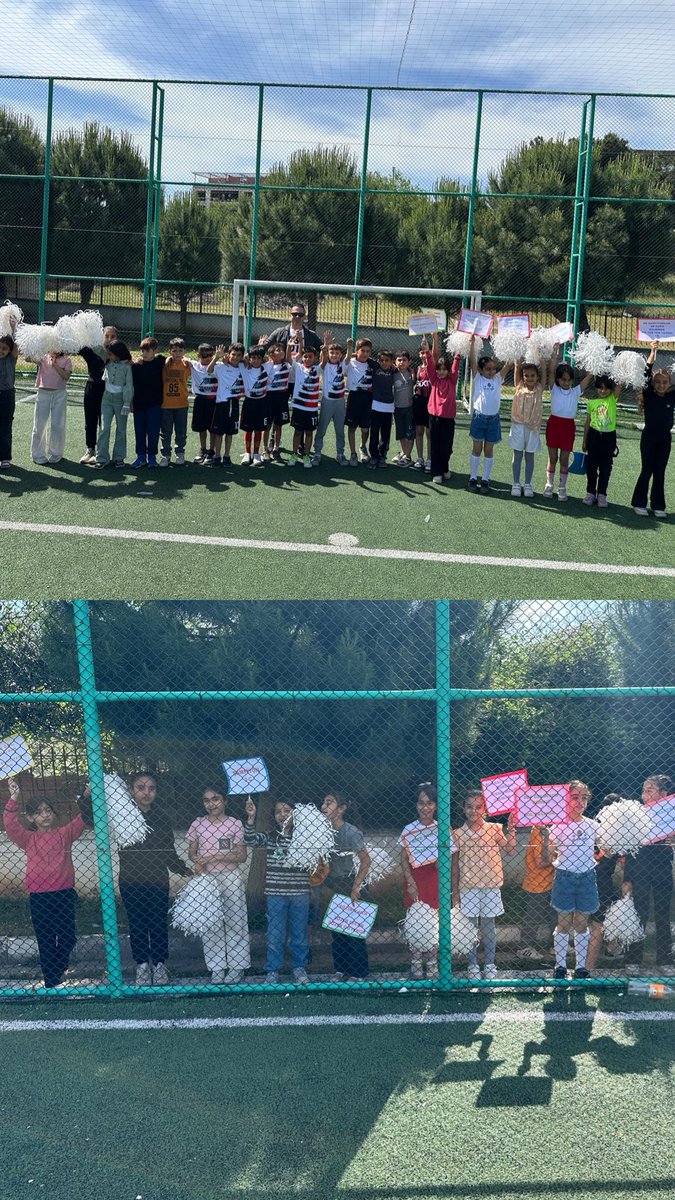 Okulumuzda yapılan futbol turnuvası büyük bir heyecanla sona erdi. Başta turnuvanın şampiyonları olan 2/A, 3/C ve 4/D sınıfları olmak üzere yarışan tüm sınıflarımızı gönülden kutluyor, destek veren öğretmenlerimize teşekkür ediyoruz. ⚽️🏆

<a href="/germencik09mem/">Germencik İlçe Milli Eğitim Müdürlüğü</a> <a href="/kemalciftci09/">Kemal Ciftci</a>