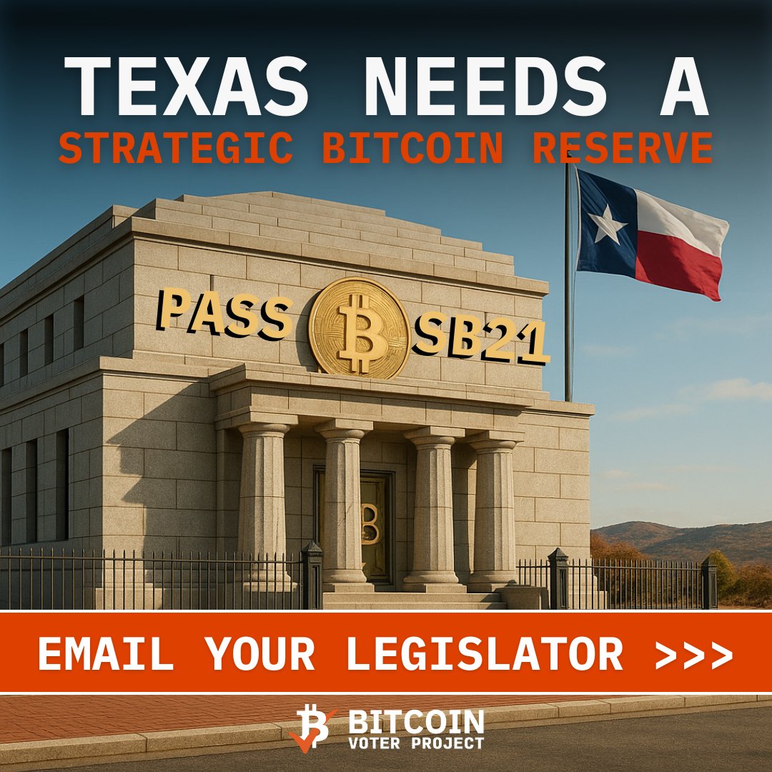 There is no time to relax fighting for #Bitcoin advocacy in the 🇺🇸 Join  us if you are in #TX to let your state representatives know that you want  an SBR in